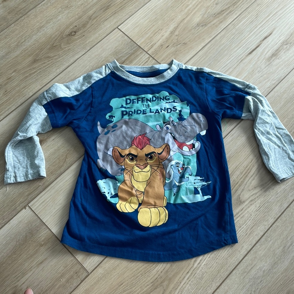 3/$15 - Lion Guard Long Sleeve 4T